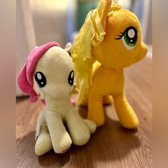 3 HASBRO MY little Pony Plushies 2014 - Picture 6 of 11